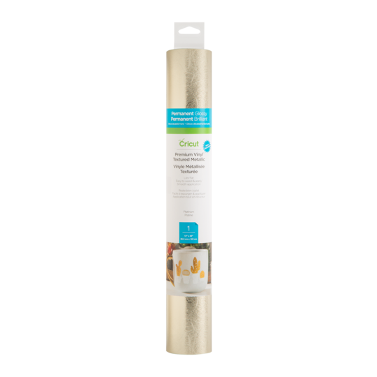 Purchase The Cricut Premium Vinyl Textured Metallic Permanent At Michaels